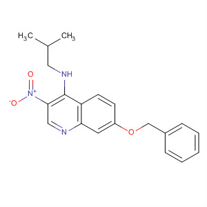 847577-52-0  4-Quinolinamine, N-(2-methylpropyl)-3-nitro-7-(phenylmethoxy)-