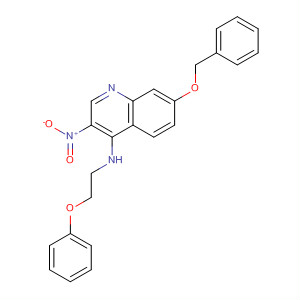 847577-61-1  4-Quinolinamine, 3-nitro-N-(2-phenoxyethyl)-7-(phenylmethoxy)-