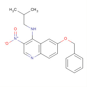 847578-09-0  4-Quinolinamine, N-(2-methylpropyl)-3-nitro-6-(phenylmethoxy)-
