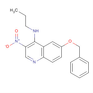 847578-72-7  4-Quinolinamine, 3-nitro-6-(phenylmethoxy)-N-propyl-