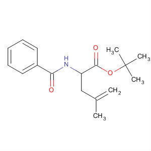 847790-72-1  4-Pentenoic acid, 2-(benzoylamino)-4-methyl-, 1,1-dimethylethyl ester,(2S)- 847790-72-1  4-Pentenoic acid, 2-(benzoylamino)-4-methyl-, 1,1-dimethylethyl ester,(2S)-