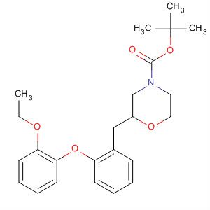 847805-34-9  4-Morpholinecarboxylic acid, 2-[(S)-(2-ethoxyphenoxy)phenylmethyl]-,1,1-dimethylethyl ester, (2S)-