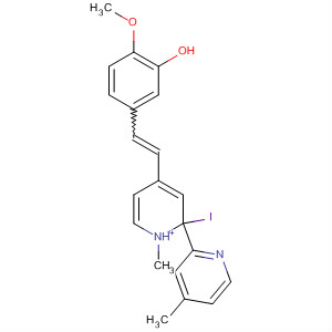 847821-62-9  2,2'-Bipyridinium,4-[2-(3-hydroxy-4-methoxyphenyl)ethenyl]-1,4'-dimethyl-, iodide