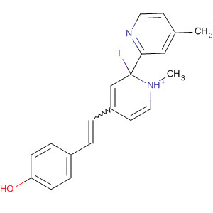 847821-63-0  2,2'-Bipyridinium, 4-[2-(4-hydroxyphenyl)ethenyl]-1,4'-dimethyl-, iodide