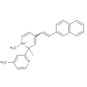 847821-71-0  2,2'-Bipyridinium, 1,4'-dimethyl-4-[2-(2-naphthalenyl)ethenyl]-, iodide
