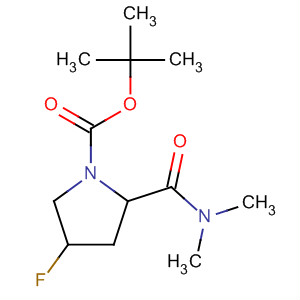 847866-18-6  1-Pyrrolidinecarboxylic acid, 2-[(dimethylamino)carbonyl]-4-fluoro-,1,1-dimethylethyl ester, (2S,4S)-