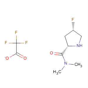 847866-26-6  2-Pyrrolidinecarboxamide, 4-fluoro-N,N-dimethyl-, (2S,4S)-,mono(trifluoroacetate)