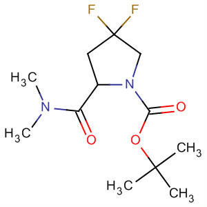 847866-29-9  1-Pyrrolidinecarboxylic acid, 2-[(dimethylamino)carbonyl]-4,4-difluoro-,1,1-dimethylethyl ester, (2S)-