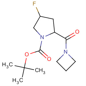 847866-45-9  1-Pyrrolidinecarboxylic acid, 2-(1-azetidinylcarbonyl)-4-fluoro-,1,1-dimethylethyl ester, (2S)-