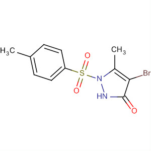 848151-48-4  3H-Pyrazol-3-one,4-bromo-1,2-dihydro-5-methyl-1-[(4-methylphenyl)sulfonyl]-