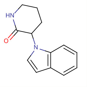 848236-48-6  2-Piperidinone, 3-(1H-indol-1-yl)-