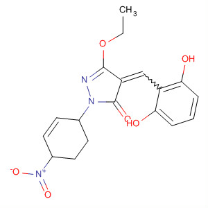 848606-18-8  3H-Pyrazol-3-one,4-[(2,6-dihydroxyphenyl)methylene]-5-ethoxy-2,4-dihydro-2-(4-nitrophenyl)-