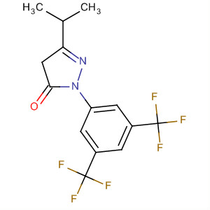 848606-66-6  3H-Pyrazol-3-one,2-[3,5-bis(trifluoromethyl)phenyl]-2,4-dihydro-5-(1-methylethyl)-