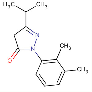 848606-68-8  3H-Pyrazol-3-one, 2-(2,3-dimethylphenyl)-2,4-dihydro-5-(1-methylethyl)-