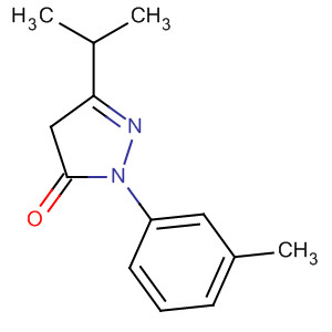 848606-69-9  3H-Pyrazol-3-one, 2,4-dihydro-5-(1-methylethyl)-2-(3-methylphenyl)-