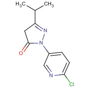 848606-77-9  3H-Pyrazol-3-one,2-(6-chloro-3-pyridinyl)-2,4-dihydro-5-(1-methylethyl)-