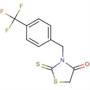 848606-84-8  4-Thiazolidinone, 2-thioxo-3-[[4-(trifluoromethyl)phenyl]methyl]-