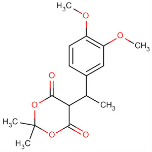 848610-49-1  1,3-Dioxane-4,6-dione, 5-[1-(3,4-dimethoxyphenyl)ethyl]-2,2-dimethyl-