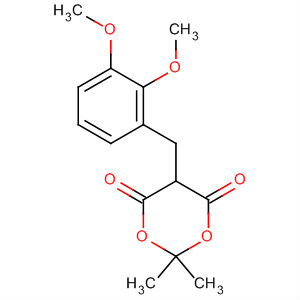 848610-54-8  1,3-Dioxane-4,6-dione, 5-[(2,3-dimethoxyphenyl)methyl]-2,2-dimethyl-