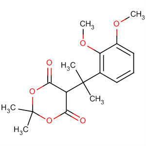 848610-57-1  1,3-Dioxane-4,6-dione,5-[1-(2,3-dimethoxyphenyl)-1-methylethyl]-2,2-dimethyl-