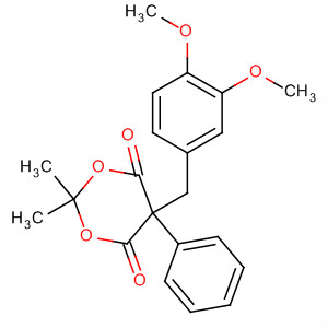 848610-66-2  1,3-Dioxane-4,6-dione,5-[(3,4-dimethoxyphenyl)methyl]-2,2-dimethyl-5-phenyl-