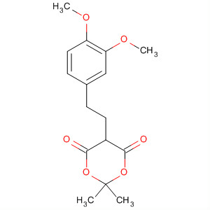 848610-98-0  1,3-Dioxane-4,6-dione, 5-[2-(3,4-dimethoxyphenyl)ethyl]-2,2-dimethyl-