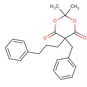 848611-06-3  1,3-Dioxane-4,6-dione,2,2-dimethyl-5-(phenylmethyl)-5-(3-phenylpropyl)-