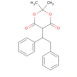 848611-12-1  1,3-Dioxane-4,6-dione, 5-(1,2-diphenylethyl)-2,2-dimethyl-