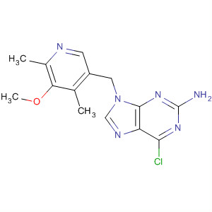 848696-32-2  9H-Purin-2-amine,6-chloro-9-[(5-methoxy-4,6-dimethyl-3-pyridinyl)methyl]-