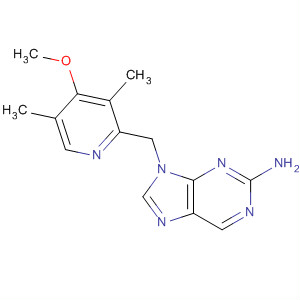 848696-34-4  9H-Purin-2-amine, 9-[(4-methoxy-3,5-dimethyl-2-pyridinyl)methyl]-