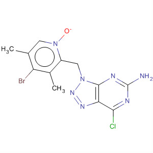 848700-74-3  3H-1,2,3-Triazolo[4,5-d]pyrimidin-5-amine,3-[(4-bromo-3,5-dimethyl-1-oxido-2-pyridinyl)methyl]-7-chloro-