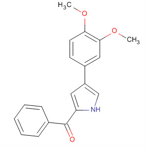 848757-60-8  Methanone, [4-(3,4-dimethoxyphenyl)-1H-pyrrol-2-yl]phenyl-