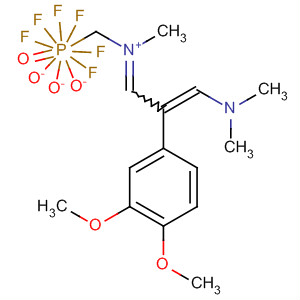848757-72-2  Methanaminium,N-[(2E)-2-(3,4-dimethoxyphenyl)-3-(dimethylamino)-2-propenylidene]-N-methyl-, hexafluorophosphate(1-)