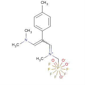 848757-75-5  Methanaminium,N-[(2E)-3-(dimethylamino)-2-(4-methylphenyl)-2-propenylidene]-N-methyl-, hexafluorophosphate(1-)