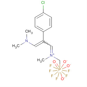 848757-81-3  Methanaminium,N-[(2E)-2-(4-chlorophenyl)-3-(dimethylamino)-2-propenylidene]-N-methyl-, hexafluorophosphate(1-)