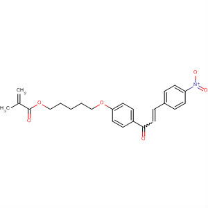 848786-93-6  2-Propenoic acid, 2-methyl-,5-[4-[3-(4-nitrophenyl)-1-oxo-2-propenyl]phenoxy]pentyl ester