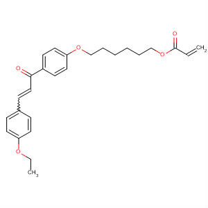 848786-99-2  2-Propenoic acid,6-[4-[3-(4-ethoxyphenyl)-1-oxo-2-propenyl]phenoxy]hexyl ester