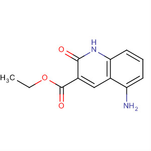 848843-29-8  3-Quinolinecarboxylic acid, 5-amino-1,2-dihydro-2-oxo-, ethyl ester