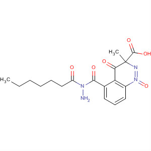 848850-14-6  2-Quinoxalinecarboxylic acid, 3-methyl-, 2-(1-oxoheptyl)hydrazide,1,4-dioxide