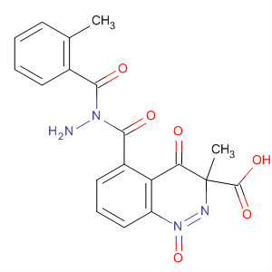 848850-16-8  2-Quinoxalinecarboxylic acid, 3-methyl-, 2-(2-methylbenzoyl)hydrazide,1,4-dioxide