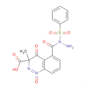 848850-24-8  2-Quinoxalinecarboxylic acid, 3-methyl-, 2-(phenylsulfonyl)hydrazide,1,4-dioxide