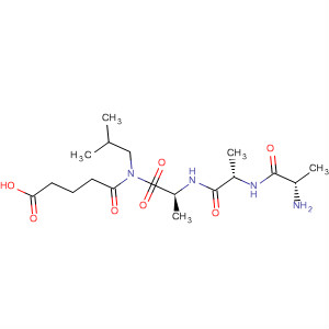 84899-59-2  L-Alaninamide,N-(4-carboxy-1-oxobutyl)-L-alanyl-L-alanyl-N-(2-methylpropyl)-