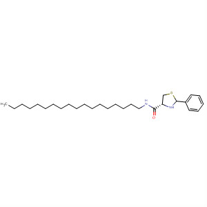 849052-32-0  4-Thiazolidinecarboxamide, N-octadecyl-2-phenyl-, (4R)-