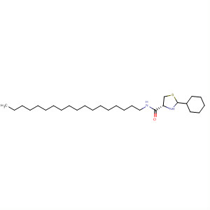 849052-38-6  4-Thiazolidinecarboxamide, 2-cyclohexyl-N-octadecyl-, (4R)-
