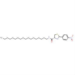 849052-51-3  4-Thiazolidinecarboxamide, 2-(4-nitrophenyl)-N-octadecyl-, (4R)-