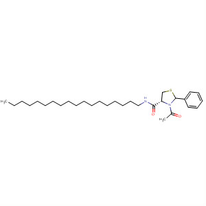849052-58-0  4-Thiazolidinecarboxamide, 3-acetyl-N-octadecyl-2-phenyl-, (4R)-