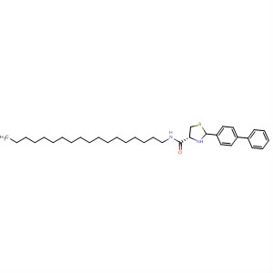 849095-30-3  4-Thiazolidinecarboxamide, 2-[1,1'-biphenyl]-4-yl-N-octadecyl-, (4R)-