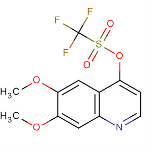 849217-54-5  Methanesulfonic acid, trifluoro-, 6,7-dimethoxy-4-quinolinyl ester