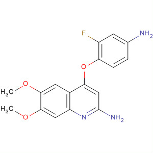 849217-93-2  2-Quinolinamine, 4-(4-amino-2-fluorophenoxy)-6,7-dimethoxy-