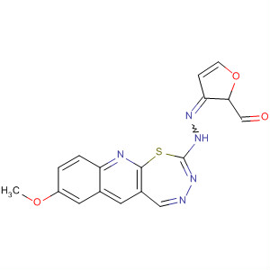 849230-94-0  2-Furancarboxaldehyde,(8-methoxy-1,3,4-thiadiazepino[7,6-b]quinolin-2-yl)hydrazone